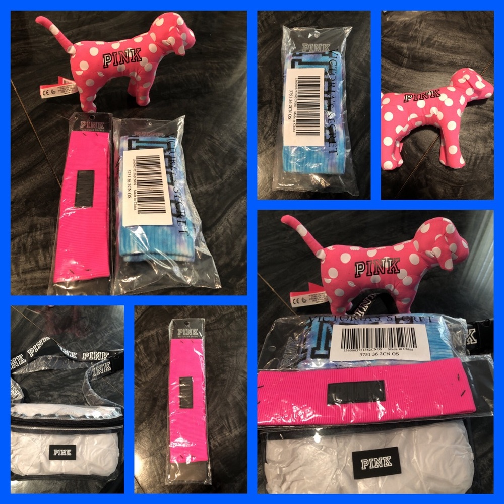 BNWT Pink VS ACCESSORIES